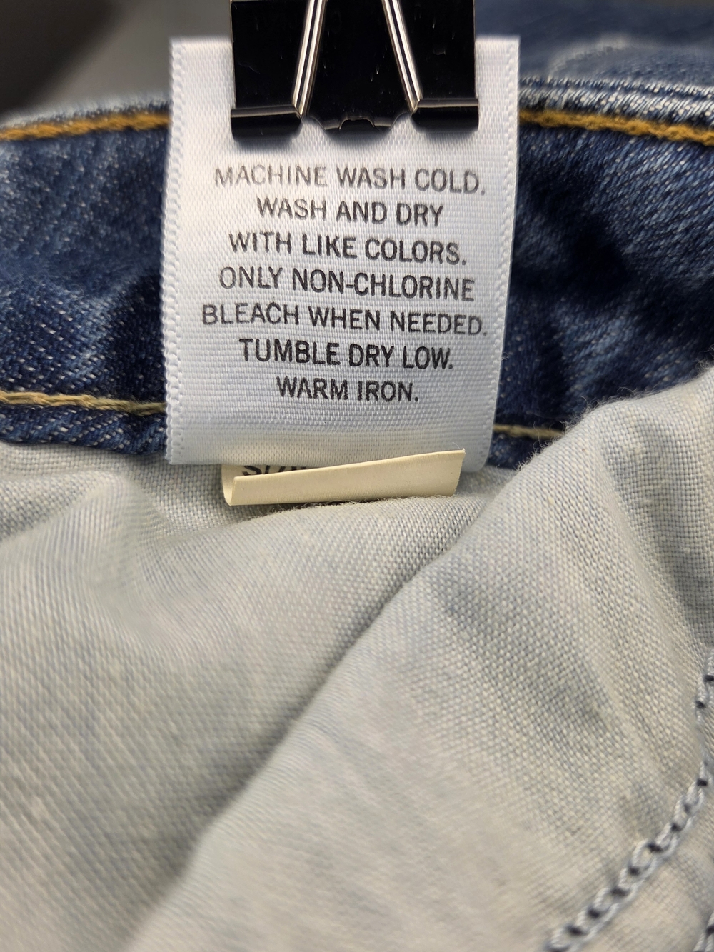 Banana Republic Jeans Size 27 Women's Blue Denim Jeans - Classic Straight Fit - Picture 9 of 9